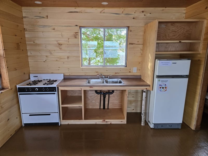 Reserve the point cabin